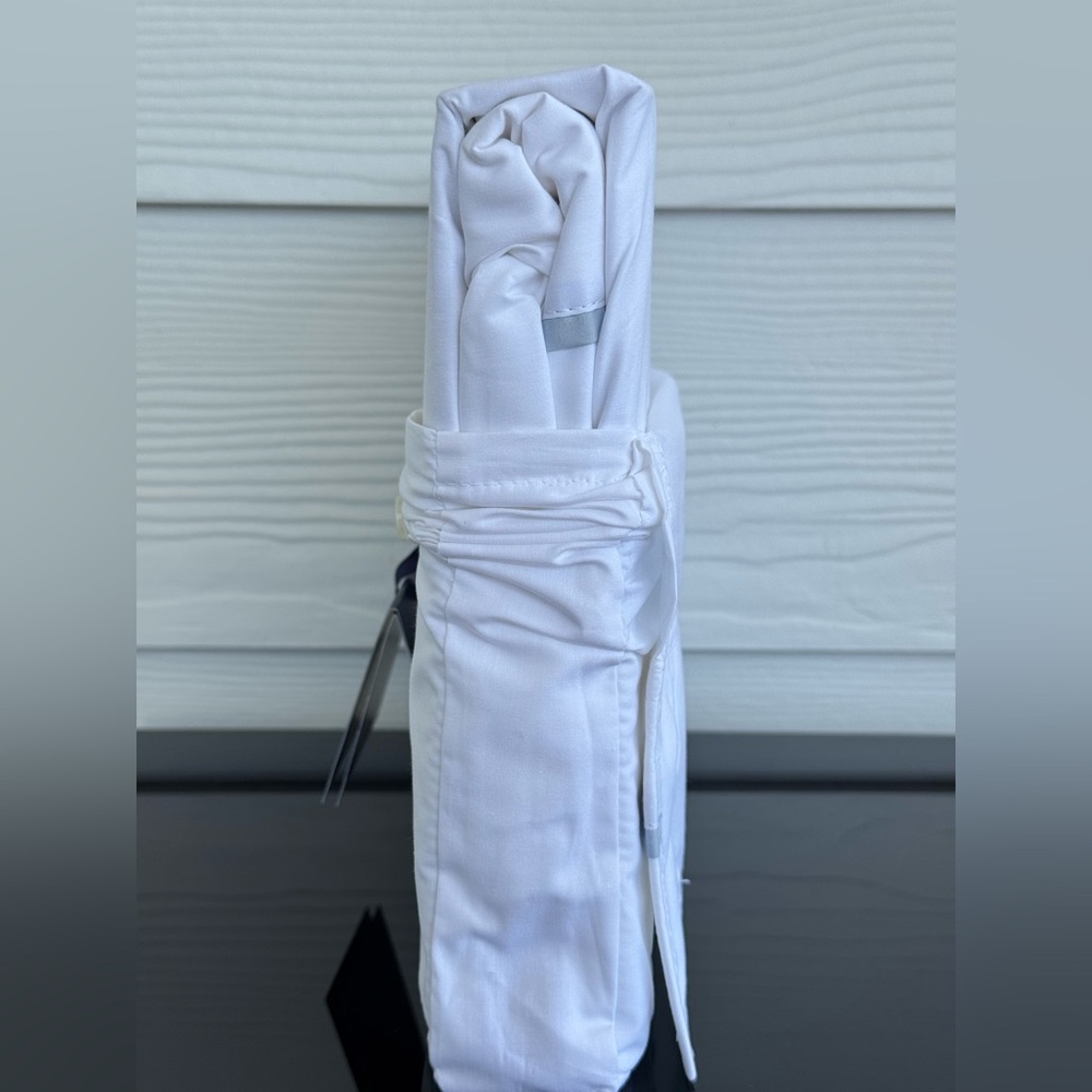 Ralph Lauren Palmer Percale King Flat Sheet White Organic Cotton 464TC NWT - Picture 8 of 8
